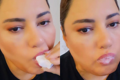 Tanınmış jurnalist təbaşir yedi - VİDEO 