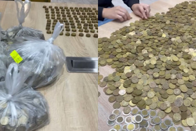 Bakıda min manatlıq kompüteri qəpiklərlə aldılar – VİDEO