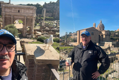 “Bakılı oğlan” İtaliyadan görüntülər paylaşdı