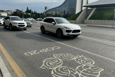 COP29 zolaqlarında yol nişanları sökülür - RƏSMİ