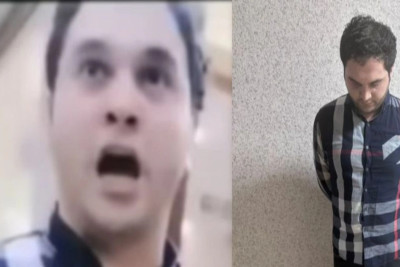 Bakıda polis bölməsində hüquqazidd hərəkətlər edən şəxs həbs olundu