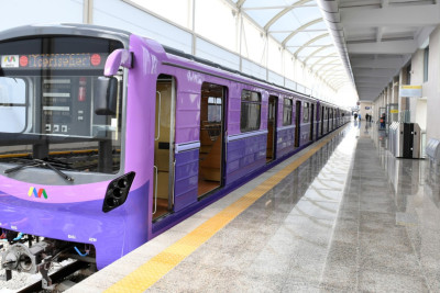 “Bakmil” metrostansiyasına qatarların hərəkət cədvəli dəyişdirilir