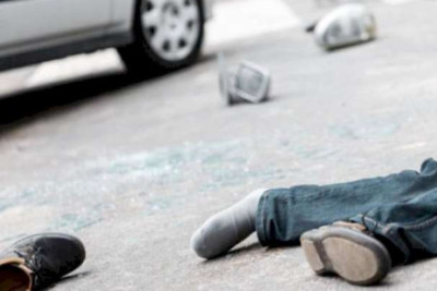 Bakıda avtomobil piyadanı vuraraq öldürdü