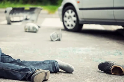 Bakıda 28 yaşlı gənci avtomobil vurdu