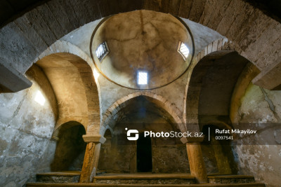 Hövsan qəsəbəsində yerləşən XVII əsrə aid hamam - FOTO 