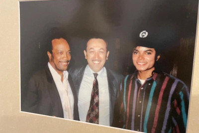 Tahir Salahovun Maykl Ceksonla FOTOSU paylaşıldı