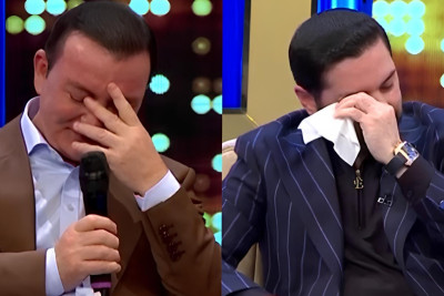 Müğənnilər efirdə ağladılar - VİDEO 