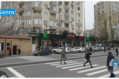 Daha bir küçədə piyada svetoforu quraşdırıldı - VİDEO