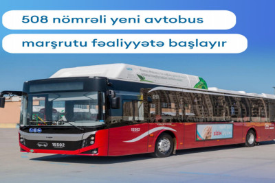 Bakıdan Saray qəsəbəsinə yeni marşrut xətti açılıb