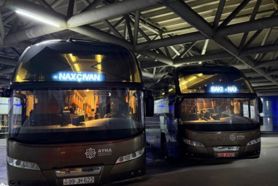 "BakuBus" Naxçıvana sərnişin daşıyacaq