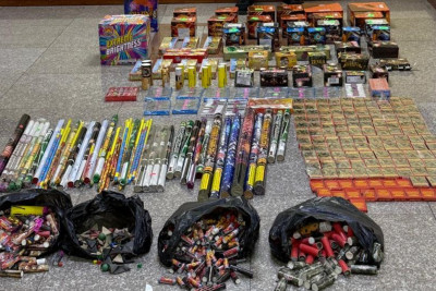 Bakıda pirotexniki vasitə satan şəxs saxlanılıb 