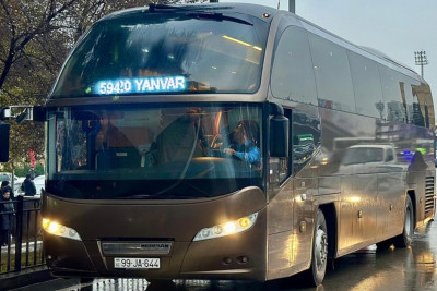 Bakı-Sumqayıt istiqamətində yeni ekspres avtobus marşrutu istifadəyə verilib
