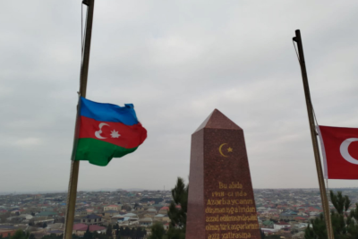 Türkiyənin Azərbaycandakı səfirliyində bayraqlar endirildi