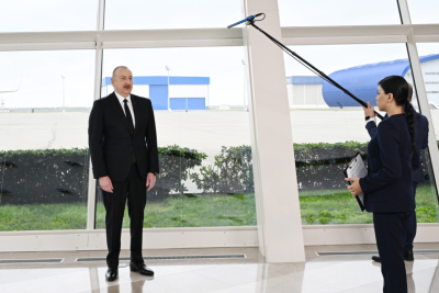 Prezident Azərbaycan Televiziyasına müsahibə verib - FOTO