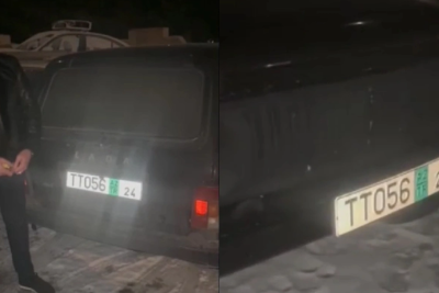 Sürücülük hüququ olmayan şəxs saxta nömrədən istifadə etdi, tutuldu – VİDEO