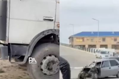 Lökbatanda ağır qəza: Ölən var - VİDEO + YENİLƏNİB