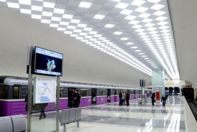 Bu metro stansiyasının tikintisi dayandırıldı