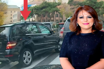 Xalq artisti lüks avtomobili ilə TƏHLÜKƏ YARATDI - VİDEO