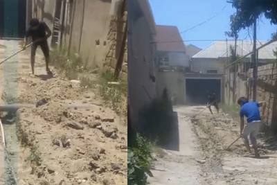 Əmircan sakinlərindən ŞİKAYƏT: "Deyirlər, kanalizasiya çəkməyə pulumuz yoxdur"