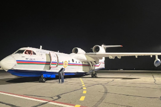 Sağ çıxanlar və həlak olan 4 nəfərin nəşi Bakıya gətirildi