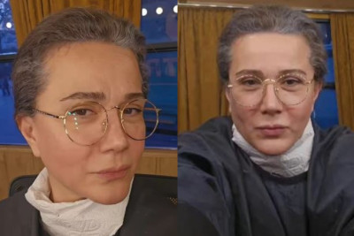 Mehriban Zəki fərqli görünüşü ilə diqqət çəkdi - VİDEO