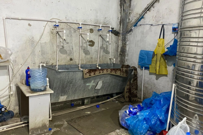 Bakıda su emalı müəssisəsinin fəaliyyəti dayandırıldı