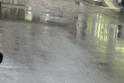 NZS qəsəbəsində su xəttindəki problem aradan qaldırıldı - YENİLƏNİB + FOTO