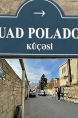 Bu küçəyə Fuad Poladovun adı verildi - Yoldaşı danışdı + FOTO 