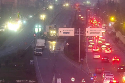 Babək prospektində təmir aparılır - Sürücülərə xəbərdarlıq