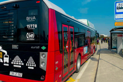 3 marşrut üzrə avtobusların hərəkət sxemi müvəqqəti dəyişdirilir