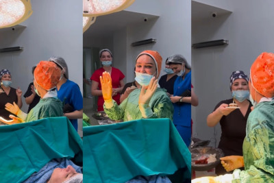 Əməliyyat zamanı doğum gününü qeyd edən həkim işdən KƏNARLAŞDIRILDI