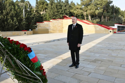 Prezident 20 Yanvarla bağlı paylaşım etdi - VİDEO 