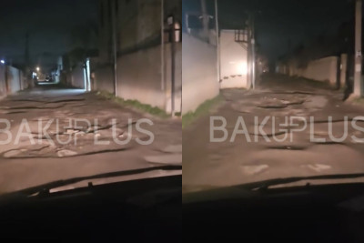 Bakıda hələ də belə bərbad yollar var – Əlillər küçəsindən şikayət  + VİDEO