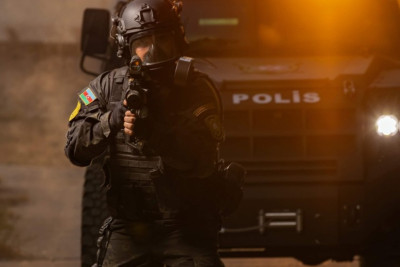 Polisə silahlı müqavimət göstərən şəxs zərərsizləşdirilib 