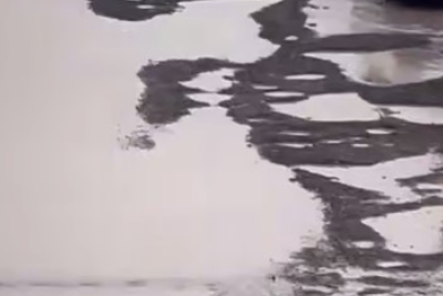 Xırdalanın mərkəzində acınacaqlı vəziyyət: Yolun adı var, özü yoxdur - VİDEO