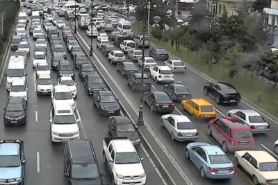 Hazırda bu yollarda sıxlıq var - SİYAHI