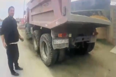 DYP əməkdaşlarını şərləyən sürücünün görüntüləri yayıldı - VİDEO