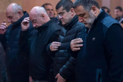 Ruben Vardanyan, Arayik Arutunyan və digərlərinin məhkəməsi başladı – YENİLƏNİB + FOTO