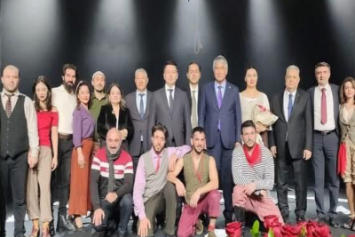 Azərbaycan Dövlət Pantomim Teatrı Qırğızıstanda qastrolda olub