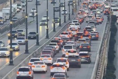 Bakıda bu yollarda tıxac var - Sürücülərin diqqətinə!