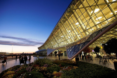 Heydər Əliyev Beynəlxalq Aeroportuna dəmir yolu xətti çəkiləcək