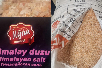 İrandan gətirilən çəhrayı duz “İlğım Himalay duzu” adı ilə satılıb - FOTO