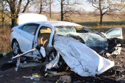 Qobustanda "Hyundai" aşdı - 1 ölü, 2 yaralı + VİDEO