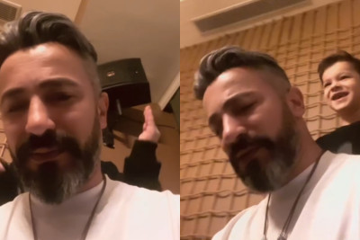 Aparıcı Şəhriyar oğlu ilə görüntülərini paylaşdı - VİDEO 