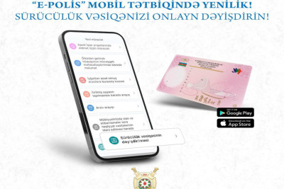 Sürücülük vəsiqəsini onlayn yeniləmək mümkün olacaq - VİDEO