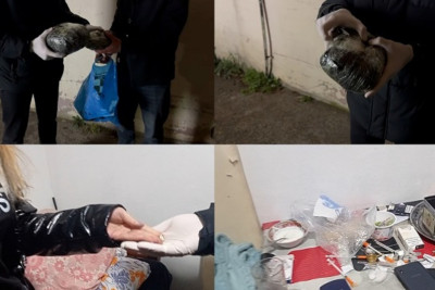 Narkomanları bu məkanda tutdular - FOTO/VİDEO