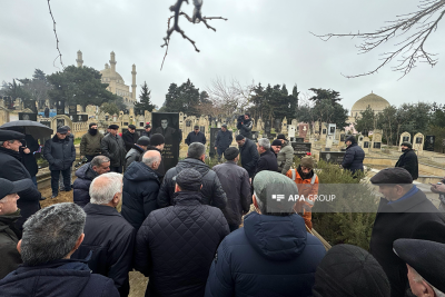 İlyas İsmayılov dəfn edildi