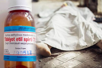 Bakıda daha bir nəfər spirtdən zəhərlənib öldü