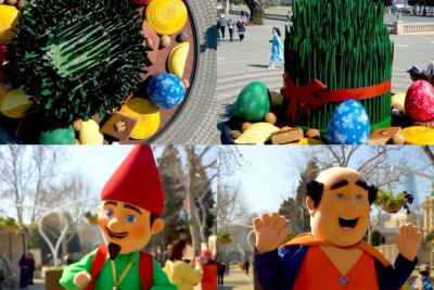 Dənizkənarı Milli Parkda Novruz hazırlıqları - VİDEO