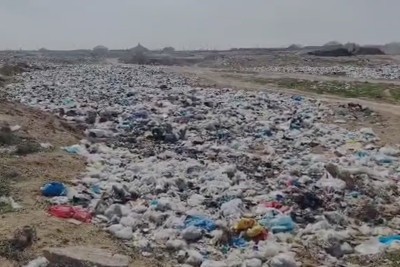 Türkanda zibil problemi: Tullantılar yaşayış evlərinin yaxınlığında boşaldılır - VİDEO